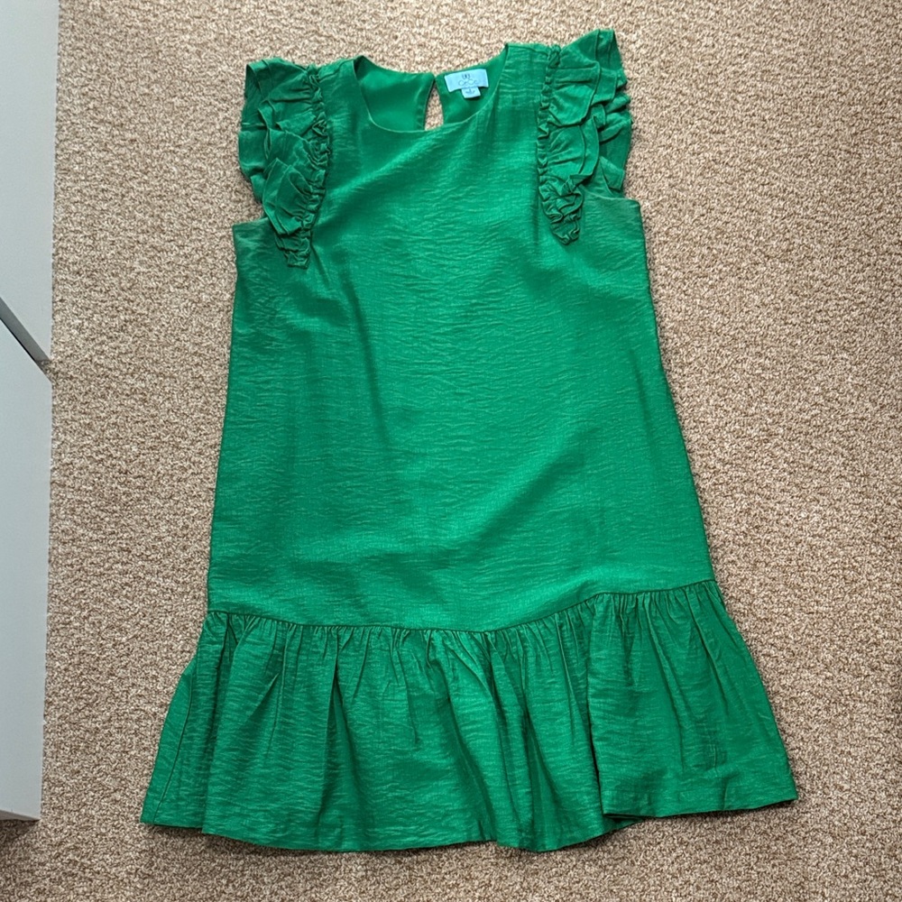 Cece Flutter Sleeve Shift Dress